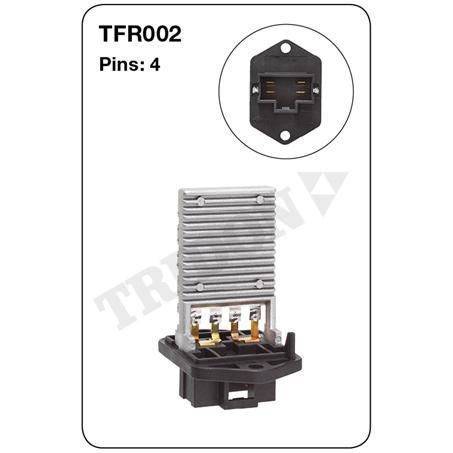 Tridon Heater Fan Resistor TFR002