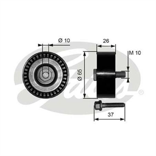 GATES DRIVEALIGN IDLER 36300