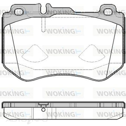 WOKING FRONT BRAKE PAD SET AMG SPORTS MERCEDES C CLASS - P14913.00