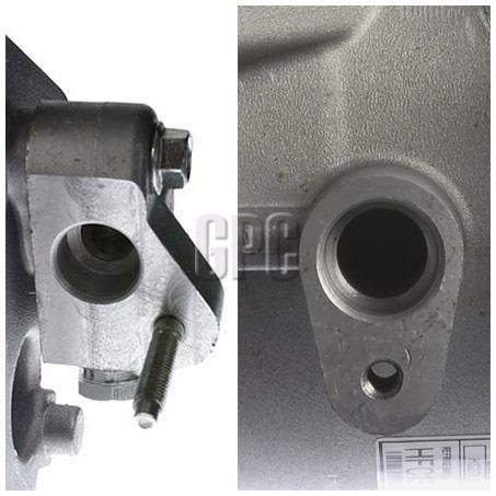 OEX Air Conditioning Compressor 12V Direct Mount Sanden TRSE09 Style