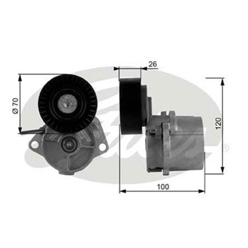 DRIVEALIGN AUTOMATIC DRIVE BELT TENSIONER ASSEMBLY 38223