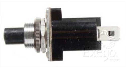 Push Button Switch Off Momentary On SPST (Contacts Rated 10A @ 12V) ACX3677BL