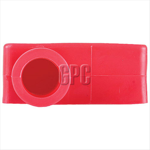 OEX Battery Terminal Insulator Right Entry Red