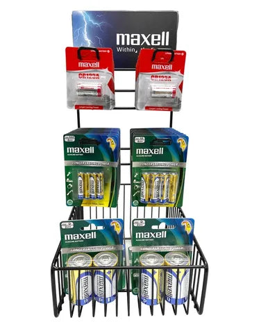 Maxell Small Battery Counter Stand