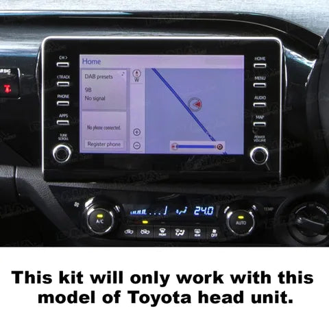 DNA CMOS Reverse Camera for Toyota Hilux – High-Quality Rear View