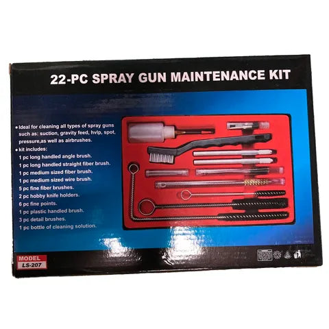 Formula Premium Spray Gun Cleaning Kit – 22 Piece