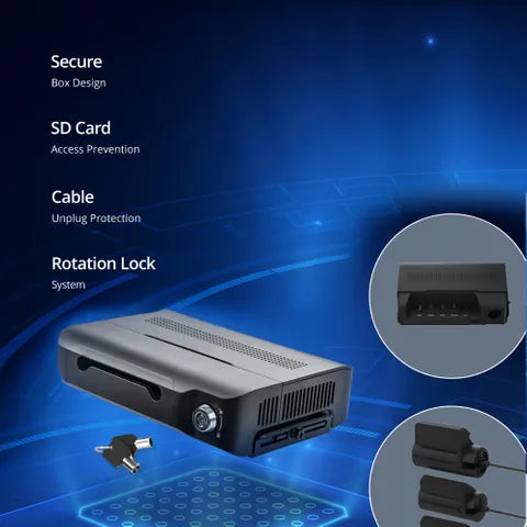 BLACKVUE DR770X BOX PRO 3-CH CAMERA SYSTEM WITH CENTRAL RECORD BOX + FRONT & INTERIOR IR 1080P DASHCAM (64GB)