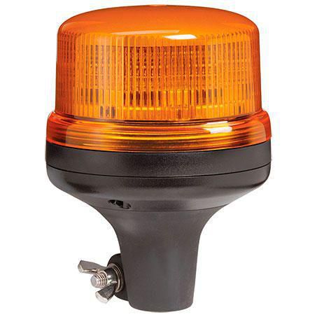 Narva LED Strobe/Rotator Light Amber 12 or 24V DIN Pole Mount