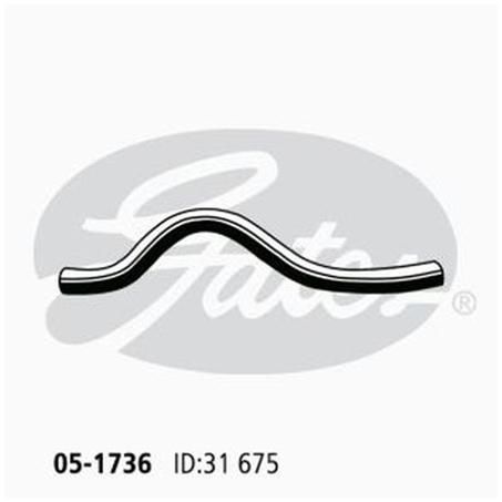 Gates Radiator Hose Lower 05-1736