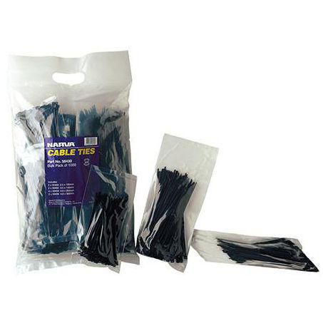 Narva Cable Tie Assortment Kit - 1000Pc