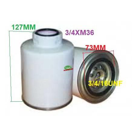 SAS AUTO PARTS FUEL FILTER FFZ252X