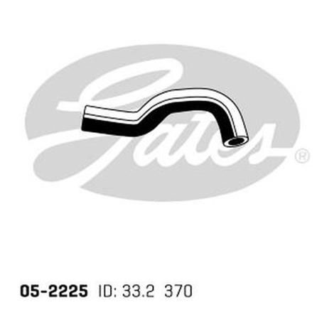 Gates Radiator Hose Upper 05-2225