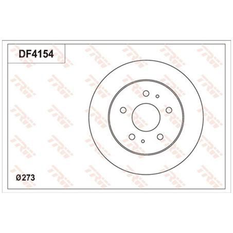 TRW Disc Brake Rotor 273mm x 15 Min