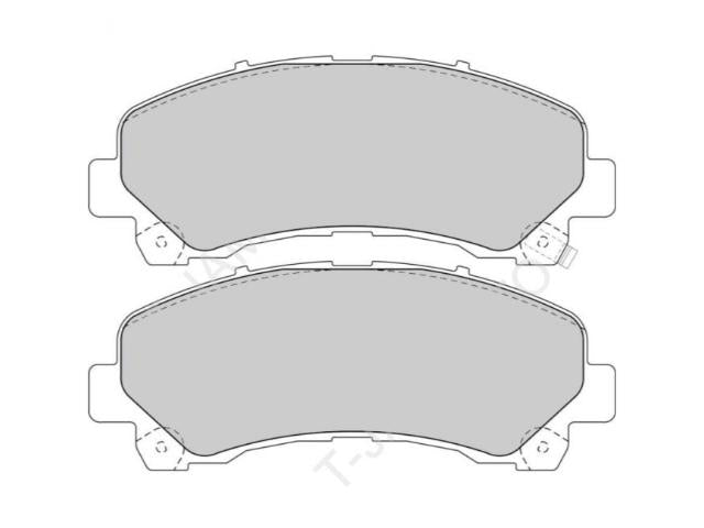 OE+ ORGANIC BRAKE PADS F COLORADO - DB1841EF