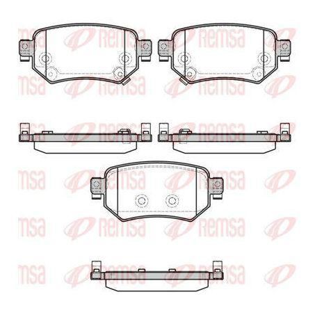 Remsa HPT Brake Pad Set (DB2425) - 1682.02