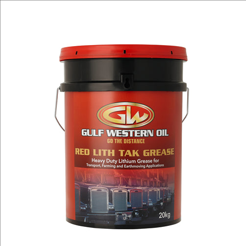 Gulf Western RED LITH TAC GREASE LITHIUM - 20KG 42050