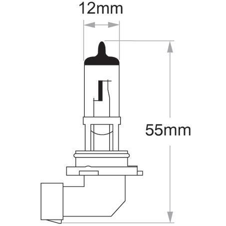 HB4 P22d Globe 12V 51W 48006