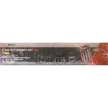 Repco 3 Piece Flare Nut Spanner Set - AF RTK2545