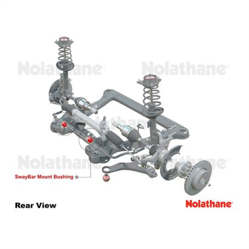 Nolathane FRONT SWAY BAR MOUNT BUSHING KIT (18MM) 42977