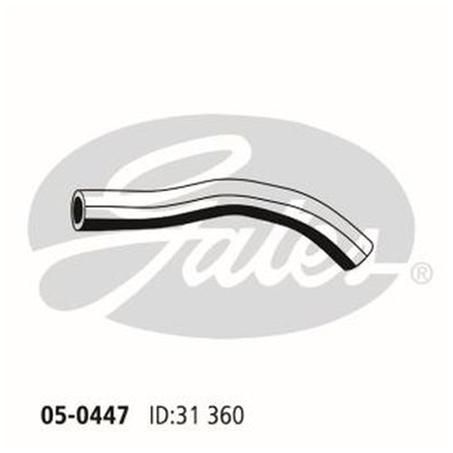 Gates Radiator Hose Lower 05-0447