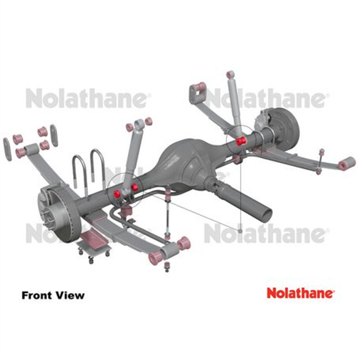 Nolathane BUSH KIT-SHOCK ABSORBER 43116