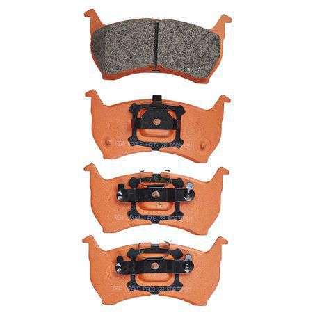RDA BRAKES RDA GP Max General Purpose Low Metallic Brake Pad Set RDB304