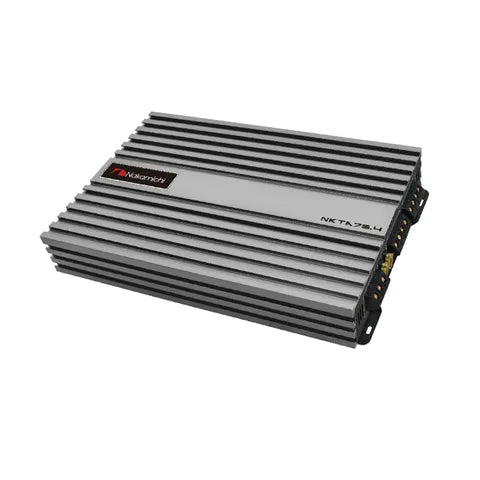 Nakamichi 4-Channel Amplifier | 100W x 4 @ 2Ω / 75W x 4 @ 4Ω | High-Power Full-Range Class D Amp