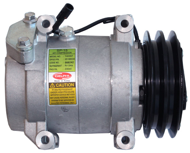 Compressor Holden Rodeo RA Diesel 2003-07 2xA - 44-COM150G