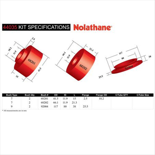 Nolathane STRUT MOUNT 44035