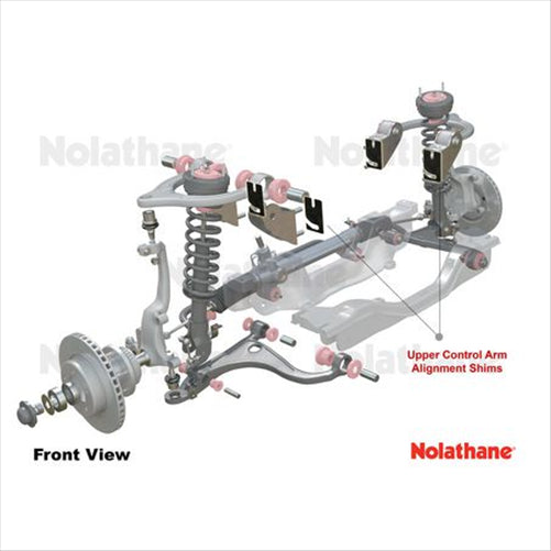 Nolathane FRONT UPPER CONTROL ARM ALIGNMENT SHIMS (1.5MM) (X10) 45351