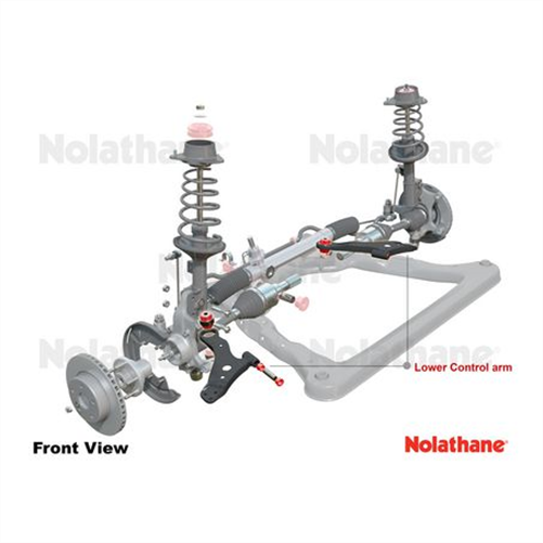 Nolathane CONTROL ARM - COMPLETE FRONT LOWER LEFT 45987L