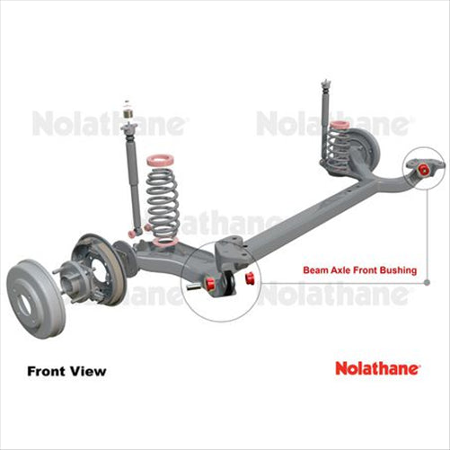 Nolathane REAR BEAM AXLE FRONT BUSHING KIT 46294
