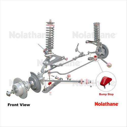 Nolathane FRONT BUMP STOP BUSHING KIT 47173
