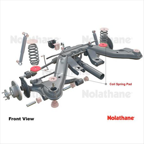 Nolathane REAR SPRING PAD LOWER BUSHING KIT 47308