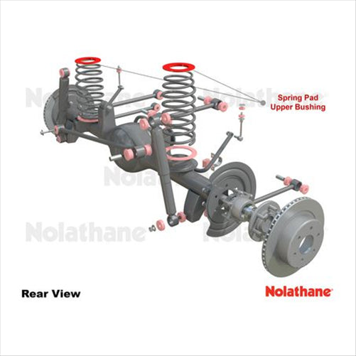 Nolathane FRONT SPRING PAD BUSHING KIT 47325