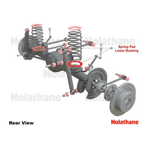 Nolathane PAD KIT-COIL SPRING 47333