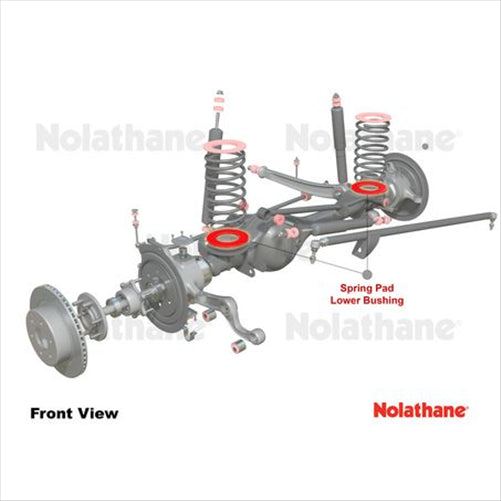 Nolathane PAD KIT-COIL SPRING LOWER 47334
