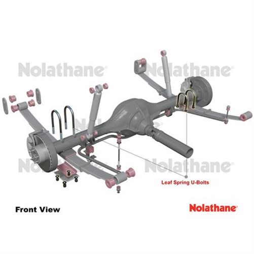 Nolathane U BOLT-SQUARE TOP 47802