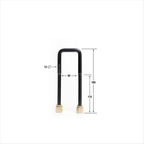 Nolathane U BOLT-SQUARE TOP 47803