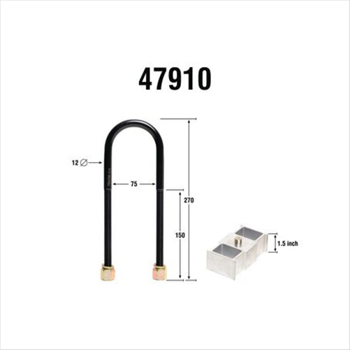 Nolathane LOWERING BLOCK KIT (1.5IN) 47910
