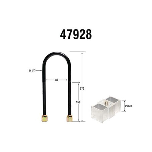 Nolathane LEAF SPRING LOWERING BLOCK 47928