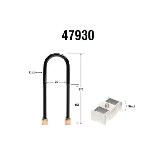 LOWERING BLOCK KIT (1.5IN) 47930