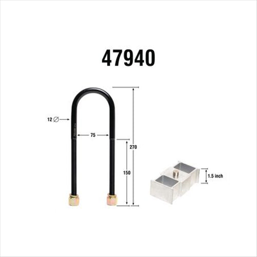 LOWERING BLOCK KIT (1.5IN) 47940