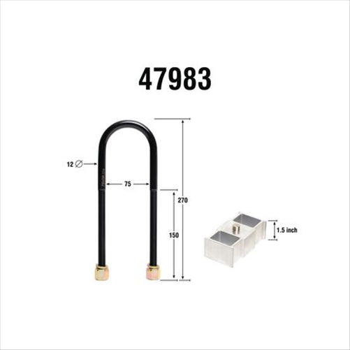 LOWERING BLOCK KIT (1.5IN) 47983