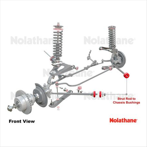 Nolathane FRONT STRUT ROD TO CHASSIS BUSHING KIT 48001