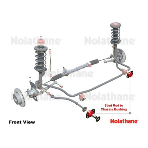 Nolathane FRONT STRUT ROD TO CHASSIS BUSHING KIT 48003