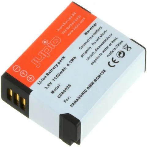 Jupio Camera Battery for Panasonic DMW-BCM13E – 3.6V 1150mAh