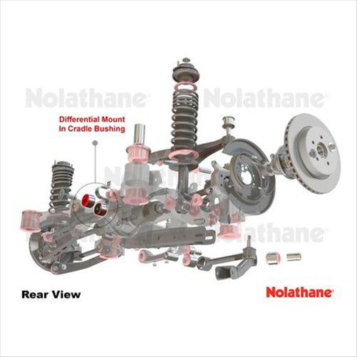 Nolathane REAR DIFFERENTIAL MOUNT REAR BUSHING KIT 49227