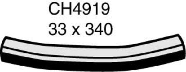 MACKAY TOP HOSE MITSUBISHI OUTLANDER RIGHT HAND SIDE