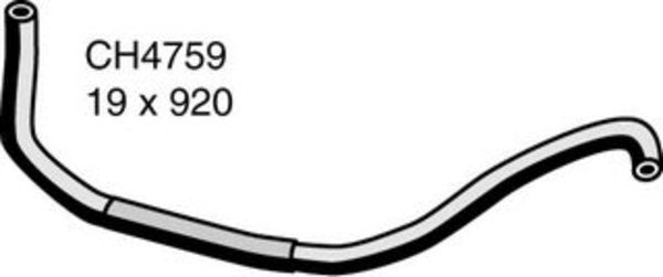 MACKAY HEATER HOSE NISSAN PATH/NAV YD25 16V DH